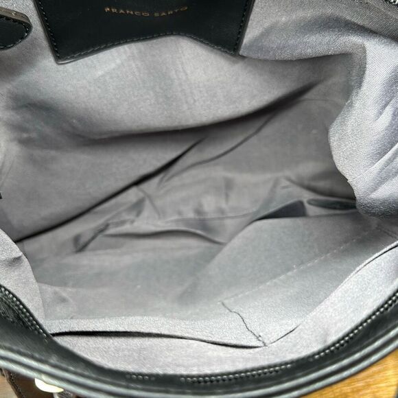 Franco Sarto Faux Leather Crossbody Messenger Bag Purse Pocketbook Handbag - Picture 8 of 11